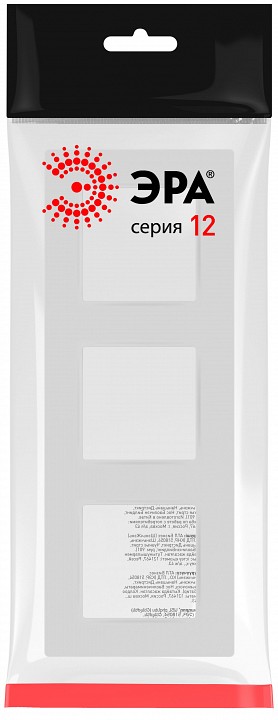 Рамка на 3 поста Эра Эра 12 12-5203-01М