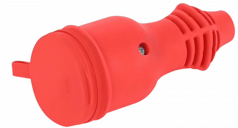 Розетка с заземлением Эра  RX11-R-IP44