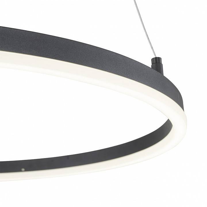 Подвесной светильник Escada Void 10254/1LED черный с управлением через приложение 10254/1LED Black APP