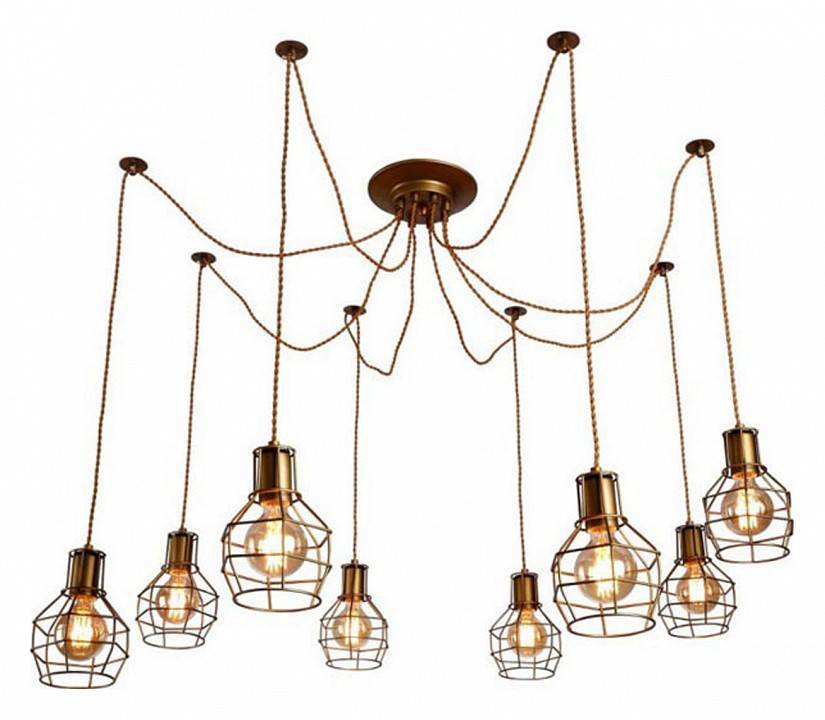 Подвесная люстра Escada Boston 1129/8S Bronze