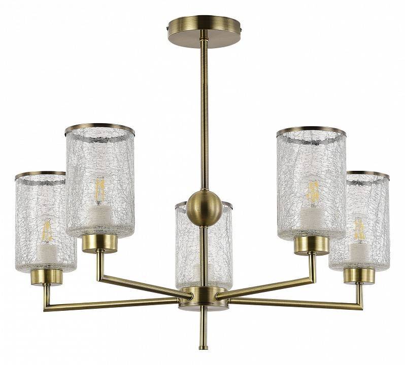 Люстра на штанге EVOLUCE Vestre 5 ламп SLE1046-302-05