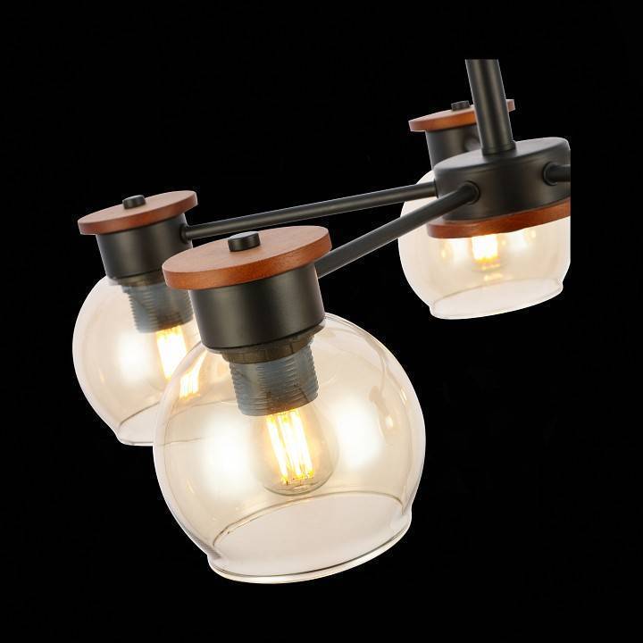 Люстра на штанге EVOLUCE Rasco 5 ламп E27 SLE108102-05