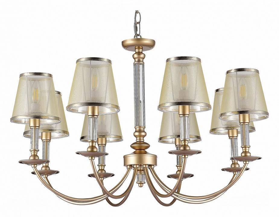 Подвесная люстра EVOLUCE Vinci 8 ламп SLE1115-203-08