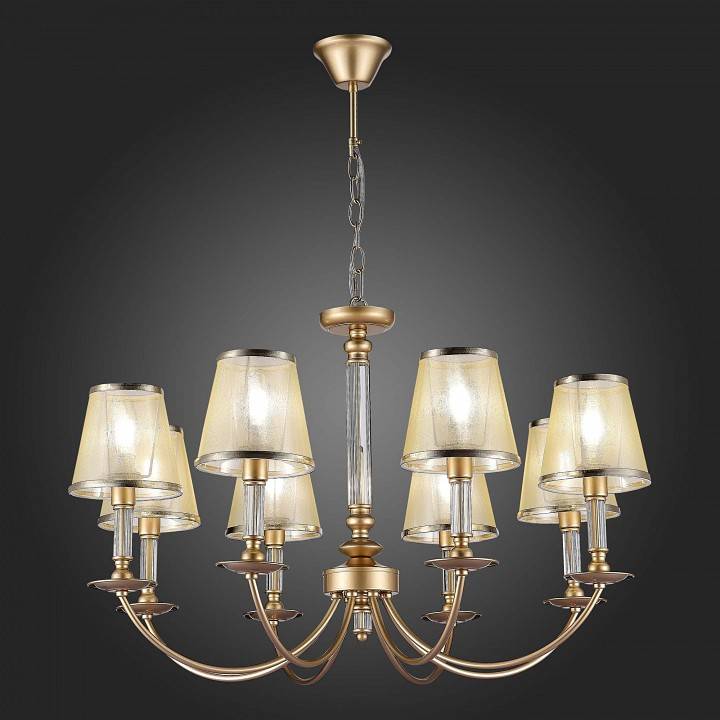 Подвесная люстра EVOLUCE Vinci 8 ламп SLE1115-203-08