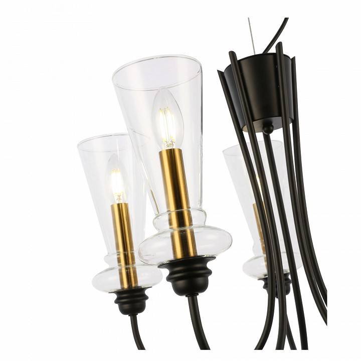 Подвесная люстра EVOLUCE Rammo 5 ламп SLE112403-05