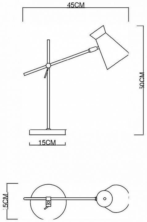 Настольная лампа декоративная EVOLUCE Alfeo SLE1252-504-01