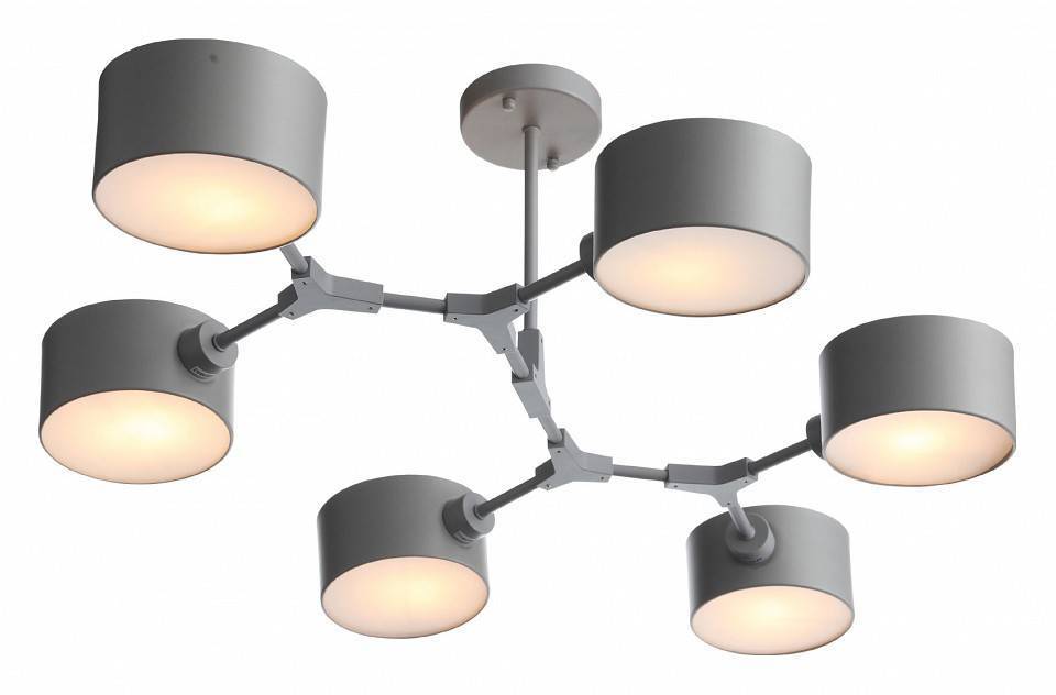 Люстра на штанге EVOLUCE Gimento 6 ламп SLE183702-06