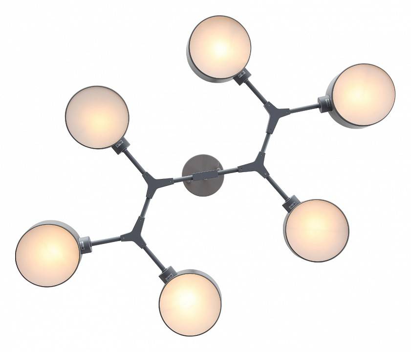 Люстра на штанге EVOLUCE Gimento 6 ламп SLE183702-06