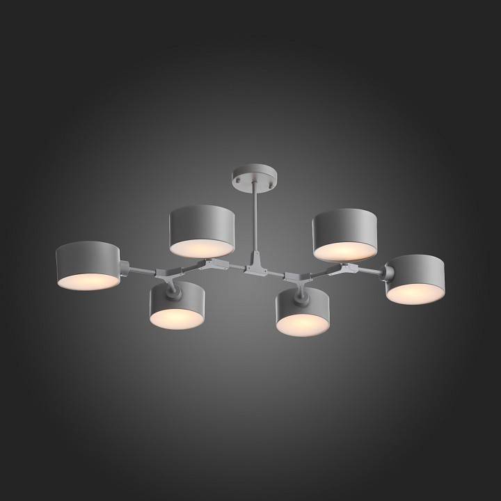 Люстра на штанге EVOLUCE Gimento 6 ламп SLE183702-06