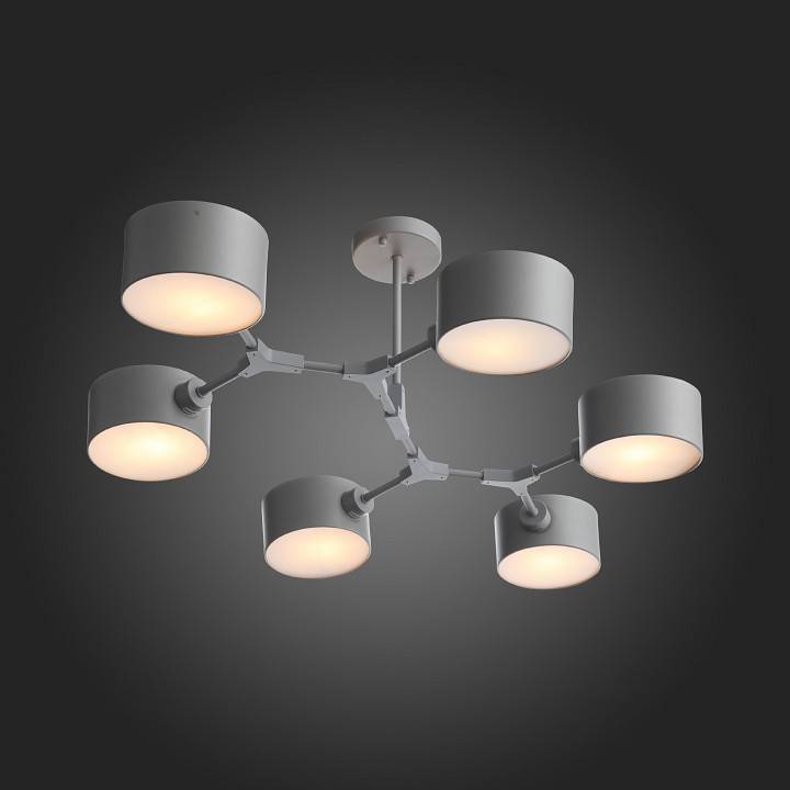 Люстра на штанге EVOLUCE Gimento 6 ламп SLE183702-06