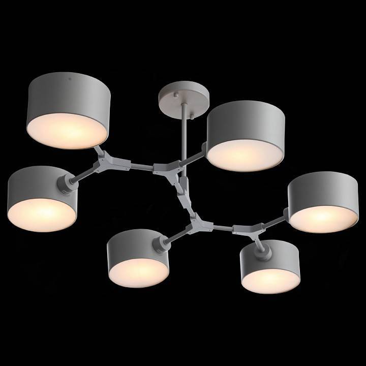 Люстра на штанге EVOLUCE Gimento 6 ламп SLE183702-06