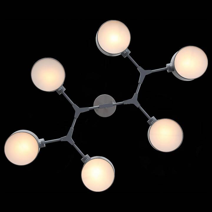 Люстра на штанге EVOLUCE Gimento 6 ламп SLE183702-06