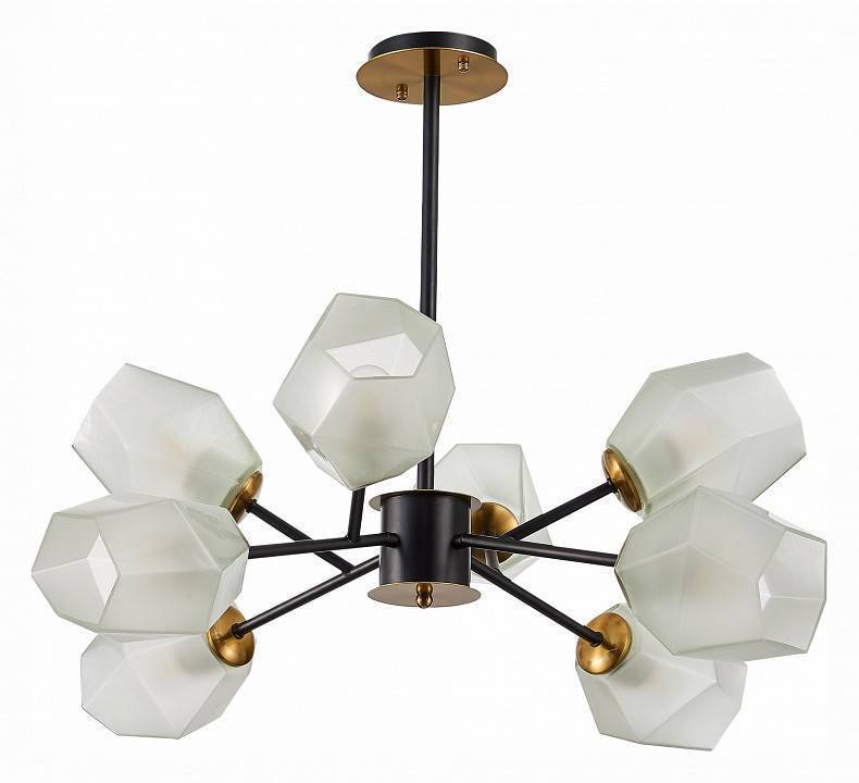 Люстра на штанге EVOLUCE Terramo 8 ламп SLE205102-08