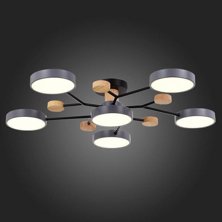 Потолочная люстра EVOLUCE Faema 6 ламп SLE6006-702-06