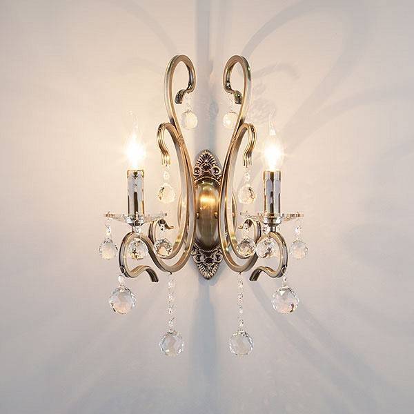 Бра Eurosvet Ernin Strotskis античная бронза 12505/2