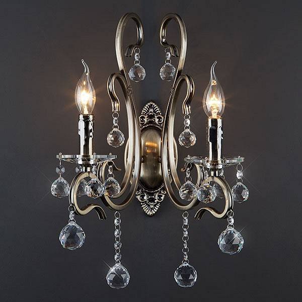 Бра Eurosvet Ernin Strotskis античная бронза 12505/2