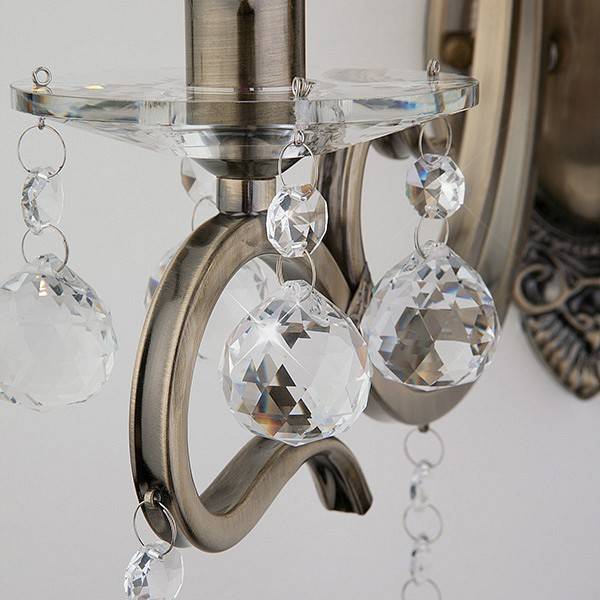 Бра Eurosvet Ernin Strotskis античная бронза 12505/2