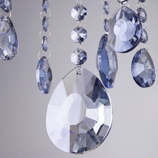 Подвесная люстра Eurosvet Darfina 3015/5 хром Strotskis 3015/5