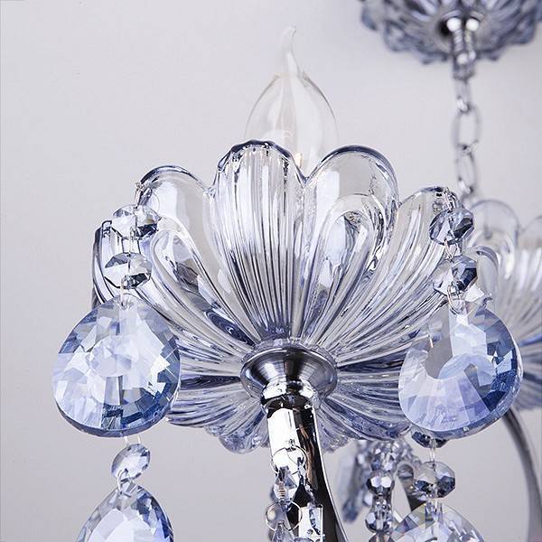 Подвесная люстра Eurosvet Darfina 3015/5 хром Strotskis 3015/5