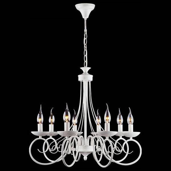 Подвесная люстра Eurosvet Provence 22404/8 белый с золотом 22404/8