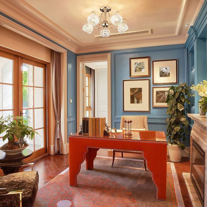 Люстра на штанге Eurosvet Mirage золото 7777/5