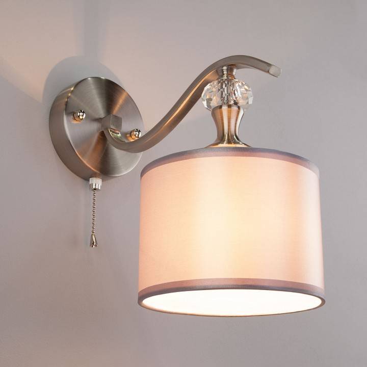 Бра Eurosvet Ofelia сатин-никель 60070/1