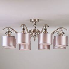 Люстра на штанге Eurosvet Ofelia 60070/8 сатин-никель 60070/8