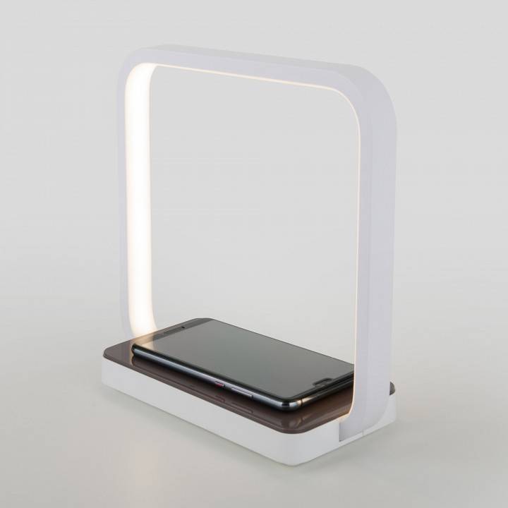 Настольная лампа декоративная Eurosvet Frame 80502/1 коричневый 80502/1