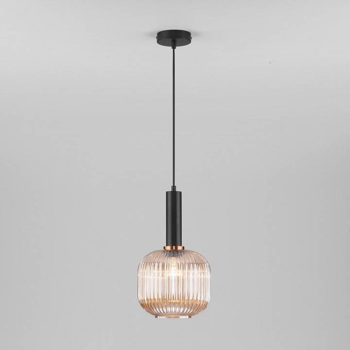 Подвесной светильник Eurosvet Bravo 50182/1 янтарь