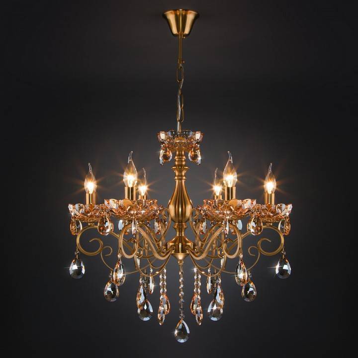 Подвесная люстра Eurosvet Escada 10109/6 бронза Strotskis 10109/6