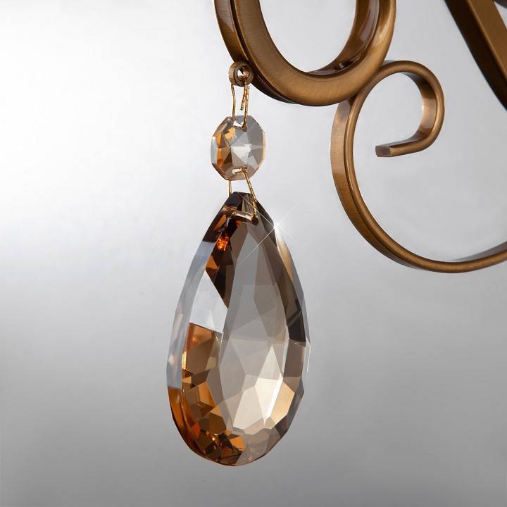 Подвесная люстра Eurosvet Escada 10109/6 бронза Strotskis 10109/6