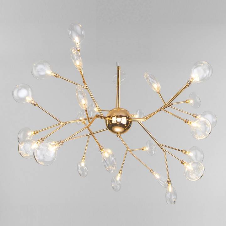 Подвесная люстра Bogates Lamella золото 564