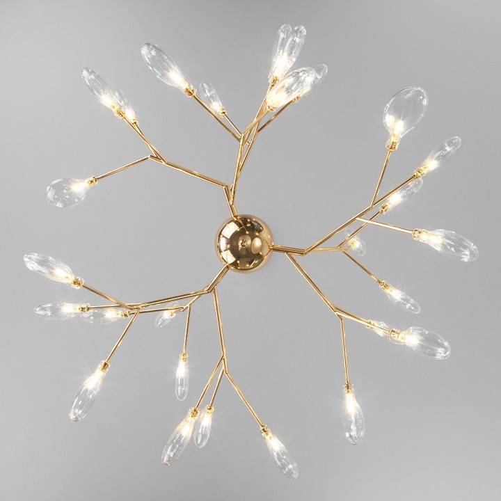 Подвесная люстра Bogates Lamella золото 564