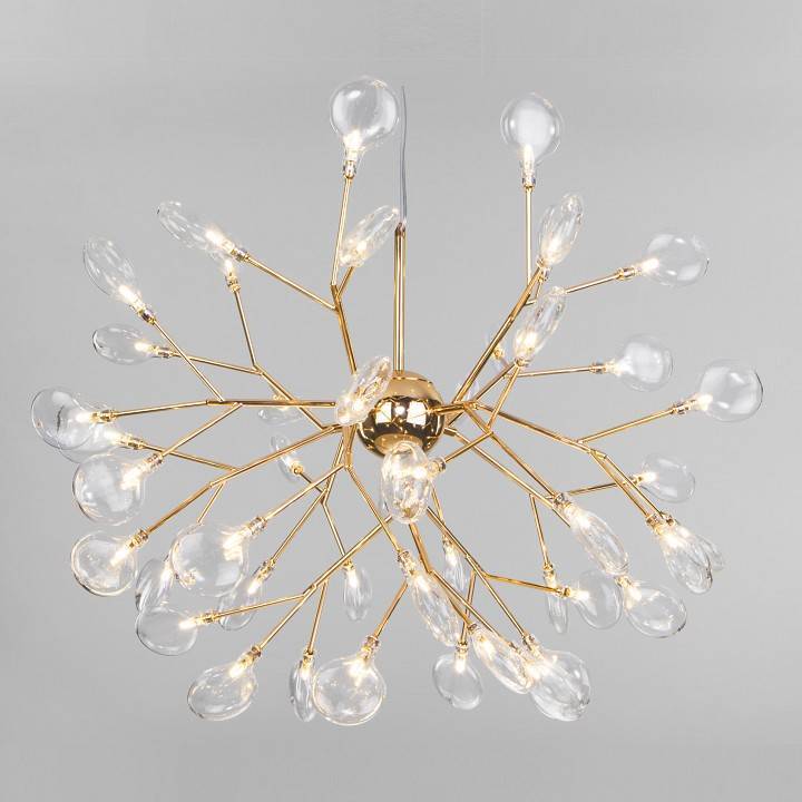 Подвесная люстра Bogates Lamella золото 565