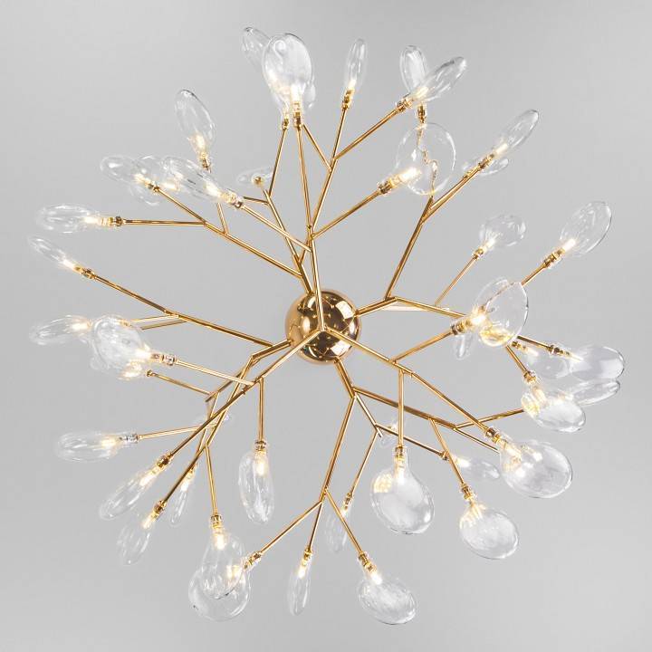 Подвесная люстра Bogates Lamella золото 565