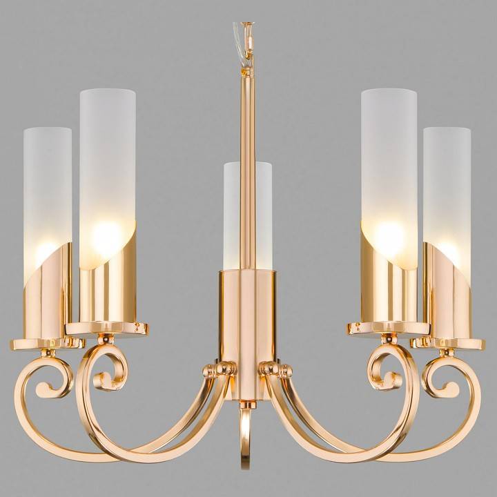 Подвесная люстра Eurosvet Banci золото 60117/5