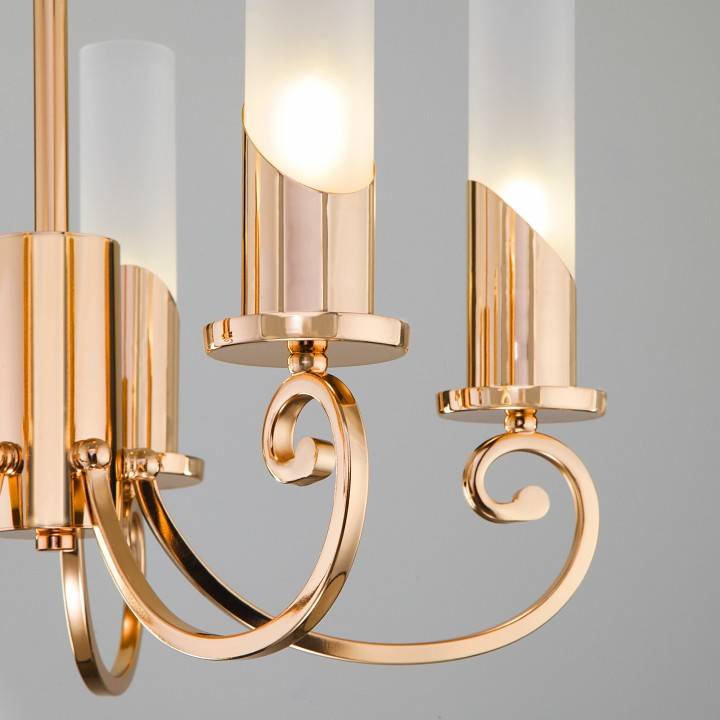 Подвесная люстра Eurosvet Banci золото 60117/5