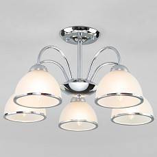 Люстра на штанге Eurosvet Shanon 30174/5 хром 30174/5