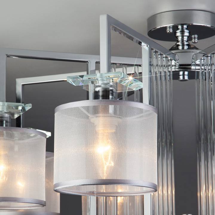 Люстра на штанге Eurosvet Fargo Smart хром 60123/8