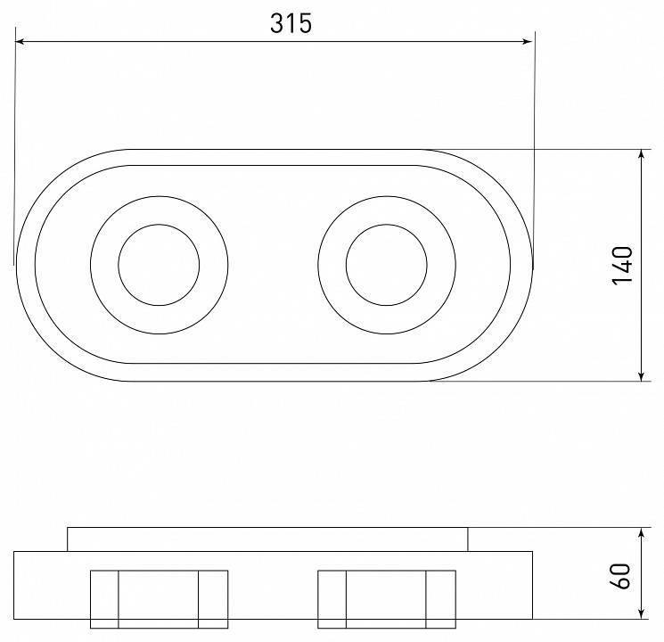Спот Eurosvet Slam 20123/2 LED белый