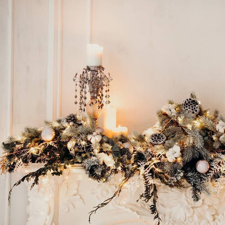 Гирлянда Нить Eurosvet Роса 400-007 теплый белый 5 м на батарейках 400-007