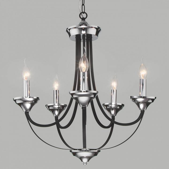 Подвесная люстра Eurosvet Lazzaro 60098/5 хром 60098/5