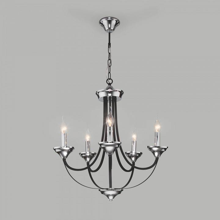 Подвесная люстра Eurosvet Lazzaro 60098/5 хром 60098/5