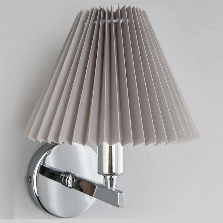 Бра Eurosvet Peony хром/серый 60136/1