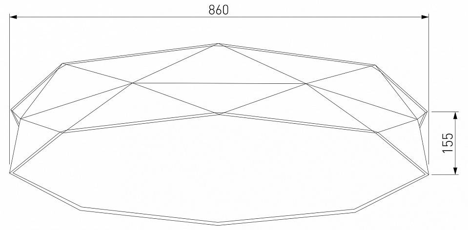 Накладной светильник TK Lighting Kantoor 4223 Kantoor Graphite