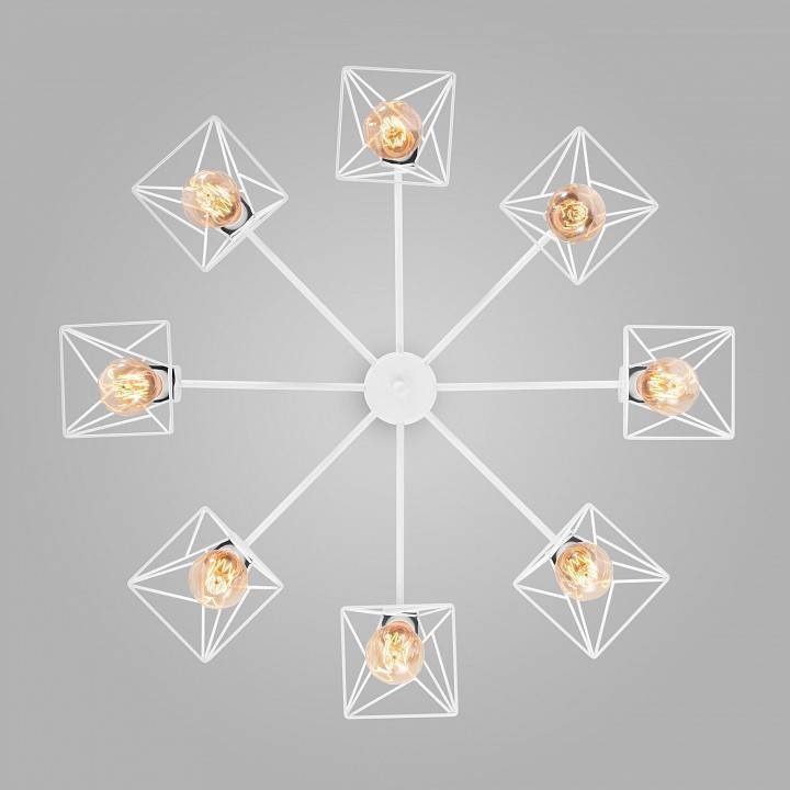 Люстра на штанге Eurosvet Trappola 70107/8 белый 70107/8