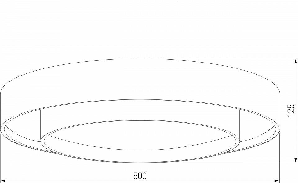 Накладной светильник Eurosvet Force 90330/2 серый