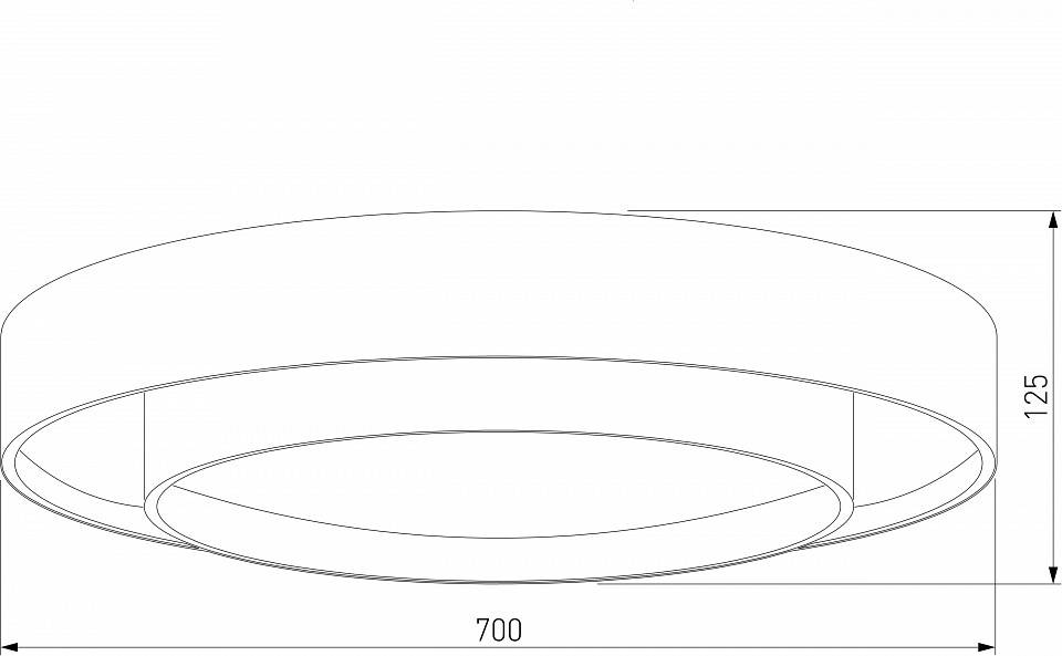 Накладной светильник Eurosvet Force 90331/2 белый