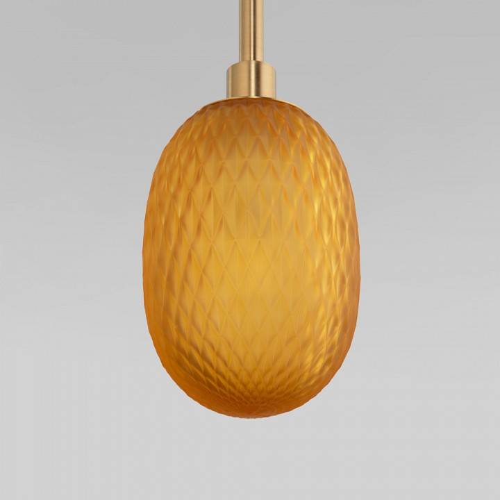 Подвесной светильник Eurosvet Pineapple 50266/1 янтарный