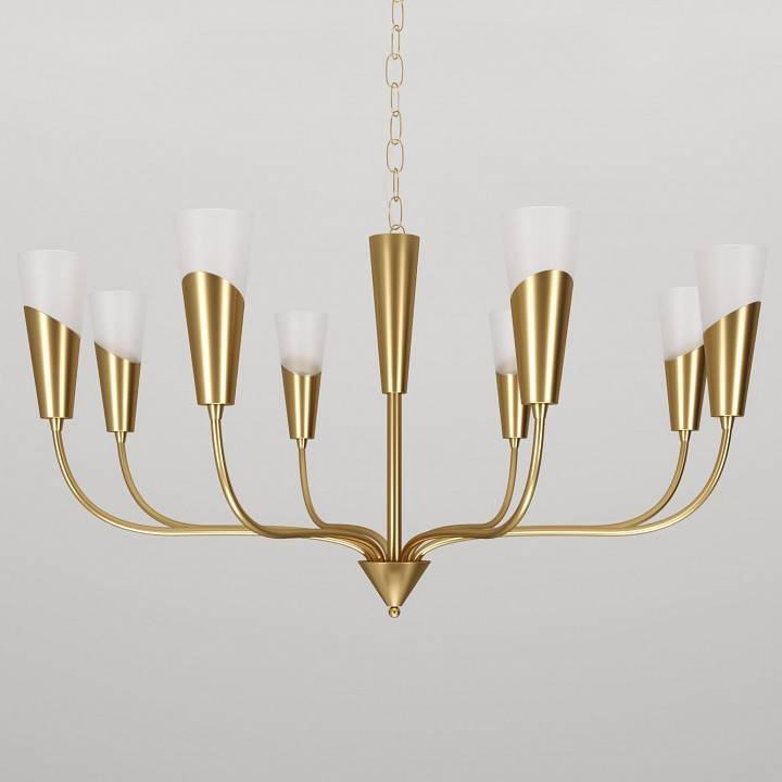 Подвесная люстра Eurosvet Rhyton 60167/8 латунь